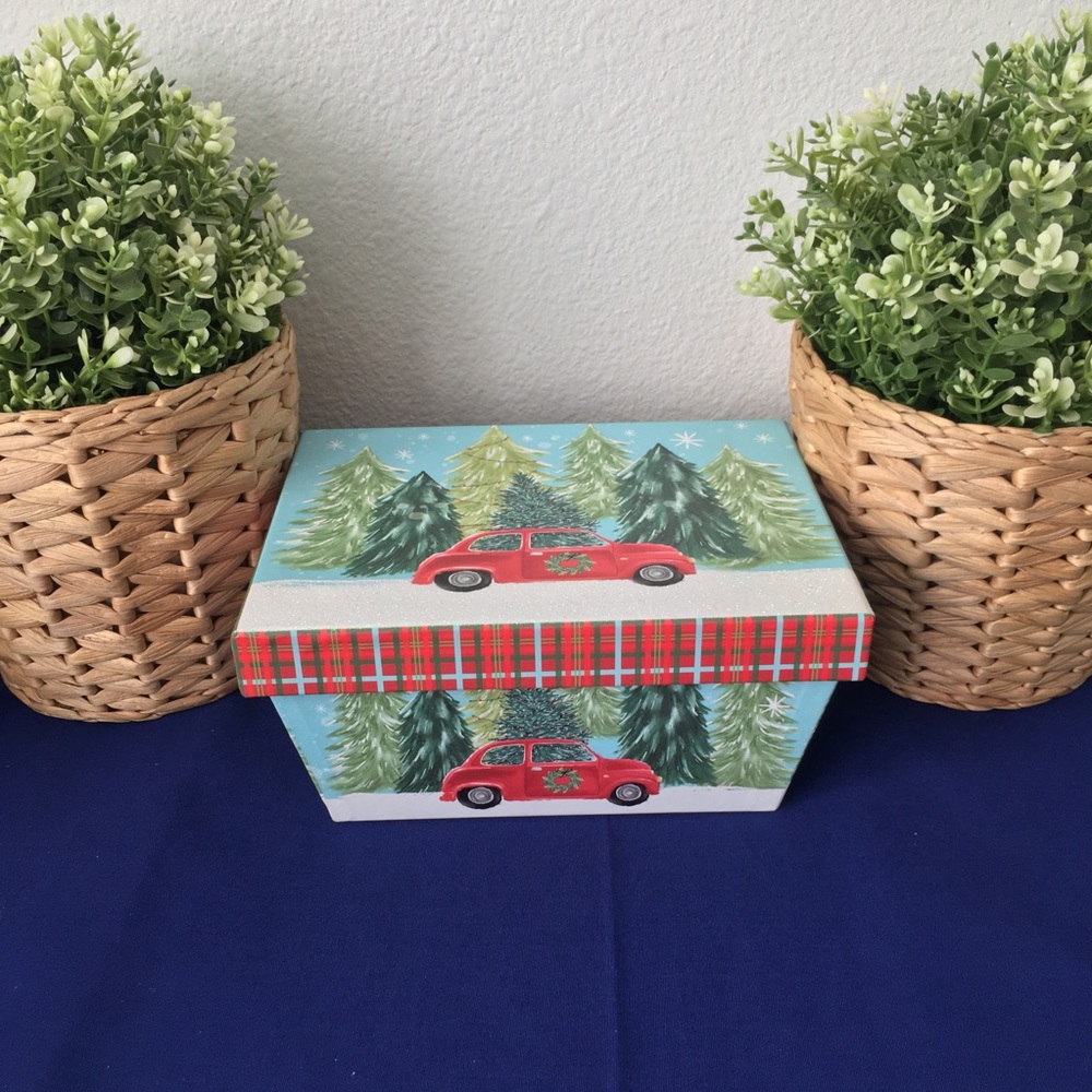 Holiday Glitter Gift Box